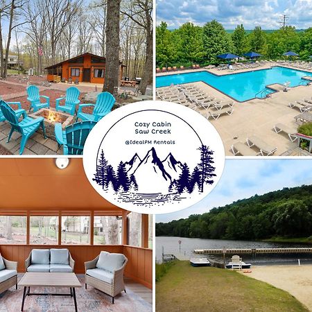 Premier Cozy Cabin - Free Amenities & Comm Indoor Pools ブッシュキル エクステリア 写真